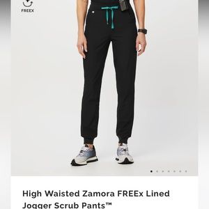 Figs high waisted FreeX Zamora jogger black